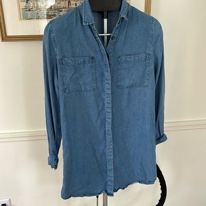 Lulus Denim Button down dress